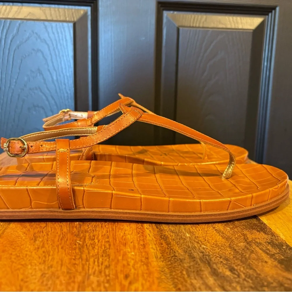 Sam Edelman Naomi Tan T-Strap Sandals - Picture 10 of 11
